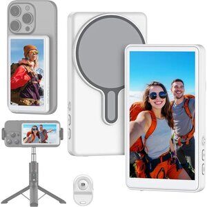 Vlog Selfie Monitor Screen, Wireless Back Camera Monitor for Iphone & Android, M